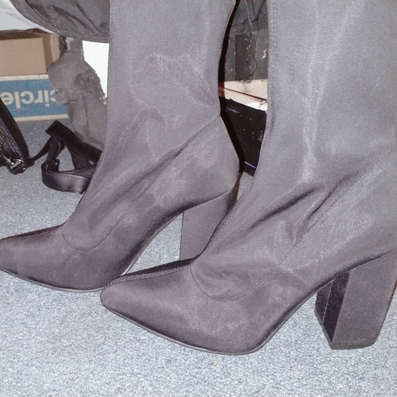 Nasty Gal Sock Heels - Picture 2 of 3